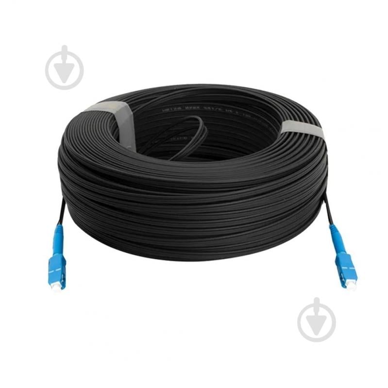 Патч-корд SteelNet оптический наружный SC/UPC-SC/UPC 200 м черный - фото 1 Патч-корд SteelNet оптический наружный SC/UPC-SC/UPC 200 м черный - фото 1