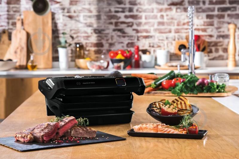 Гриль-барбекю Tefal OptiGrill Elite GC750830 - фото 9