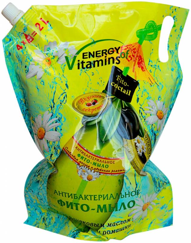 Антибактеріальне рідке мило Energy of Vitamins 2000 мл - фото 1