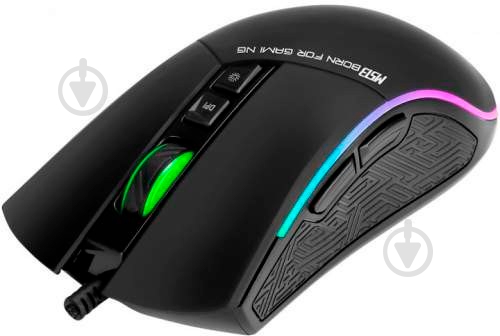 Мышь Marvo M513 RGB-LED Black - фото 2