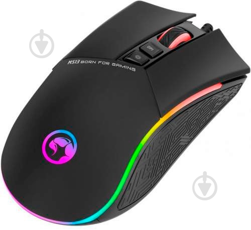 Мышь Marvo M513 RGB-LED Black - фото 3
