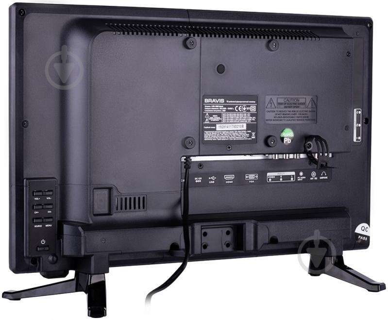 Телевизор Bravis 6198989 BRAVIS LED-2228 black - фото 6