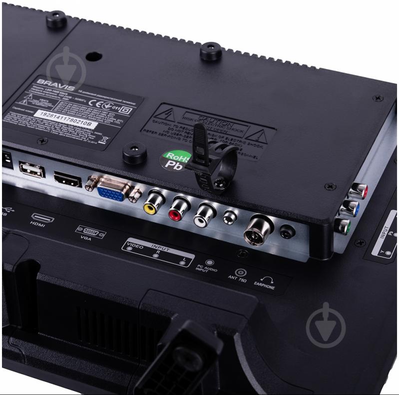 Телевизор Bravis 6198989 BRAVIS LED-2228 black - фото 7