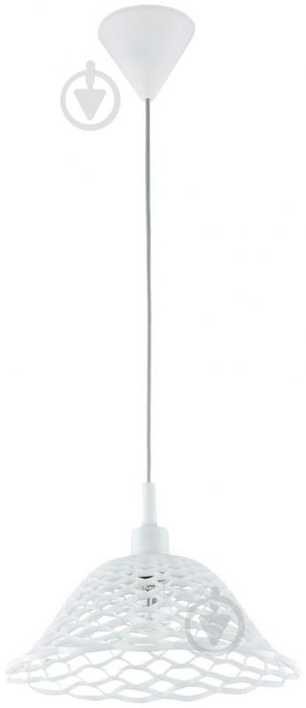 ВІТРИНА! Підвіс Eglo Marzıo 31999 1x60 Вт E27 білий - фото 1