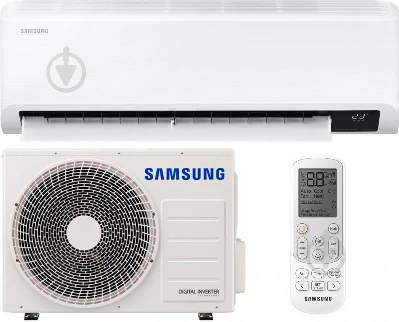 Кондиционер Samsung AR12TXFYBWKNEE/AR12TXFYBWKXEE с AI Auto Cooling - фото 1