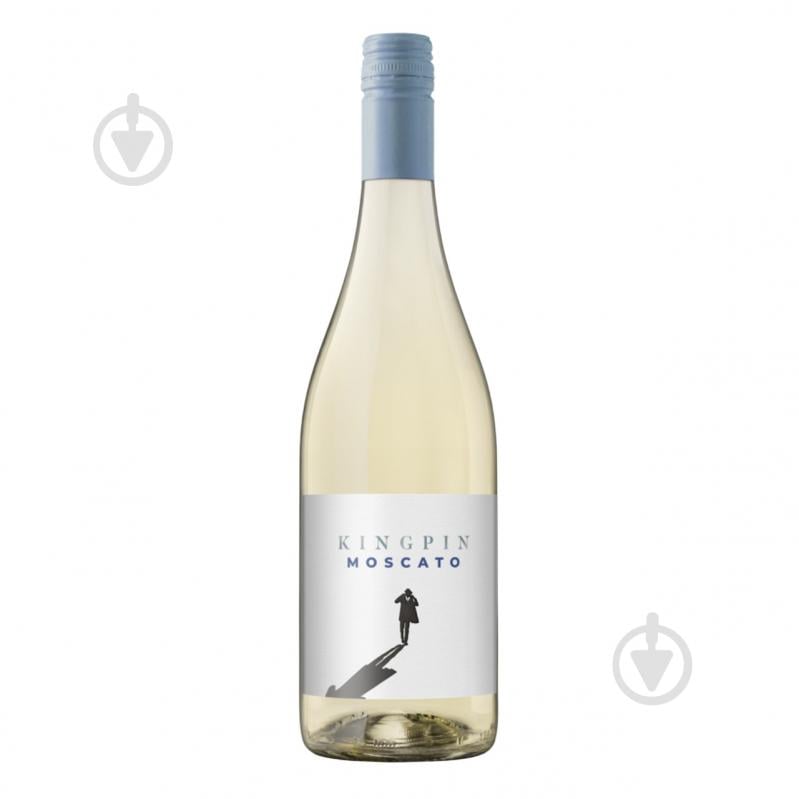 Вино Kingpin Moscato біле напівсолодке 0,75 л - фото 1 Вино Kingpin Moscato біле напівсолодке 0,75 л - фото 1