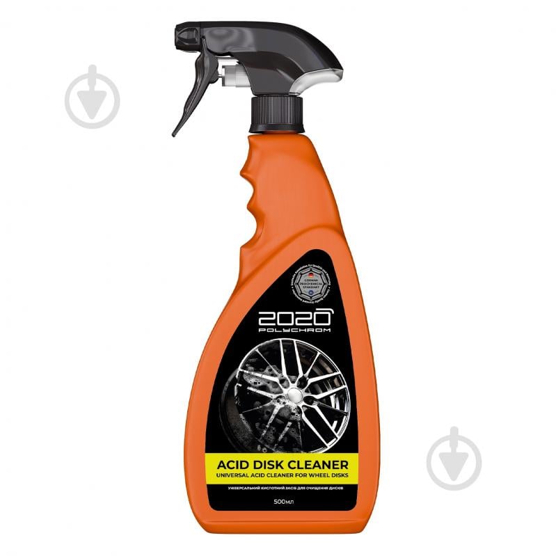 Очиститель колесных дисков POLYCHROM 2020 ACID DISK CLEANER 500 мл - фото 1