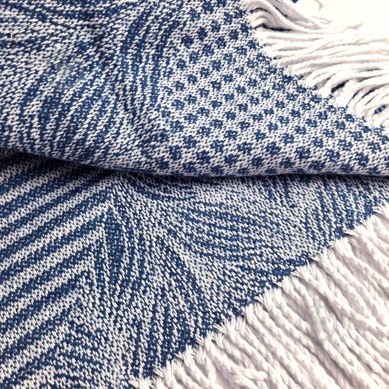 Плед Abstract 140x200 см синий SoundSleep - фото 5