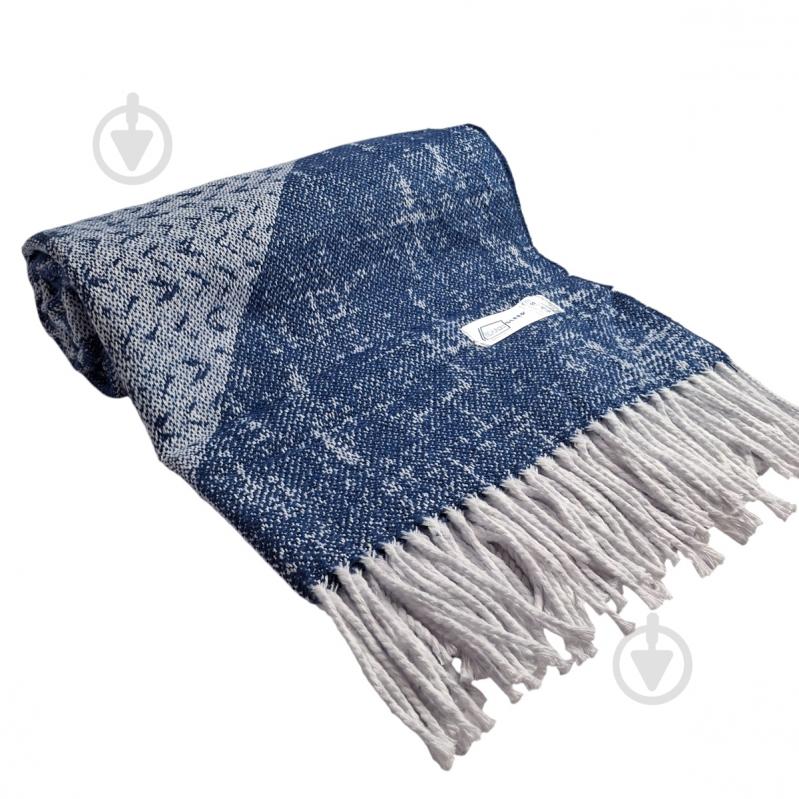 Плед Abstract 140x200 см синий SoundSleep - фото 6