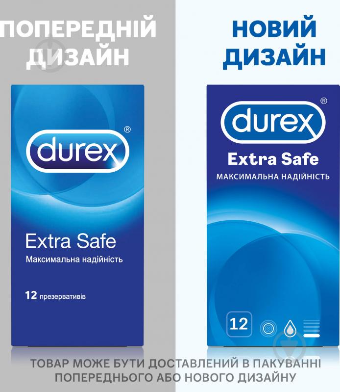 Презервативы Durex Extra Safe 12 шт. - фото 2