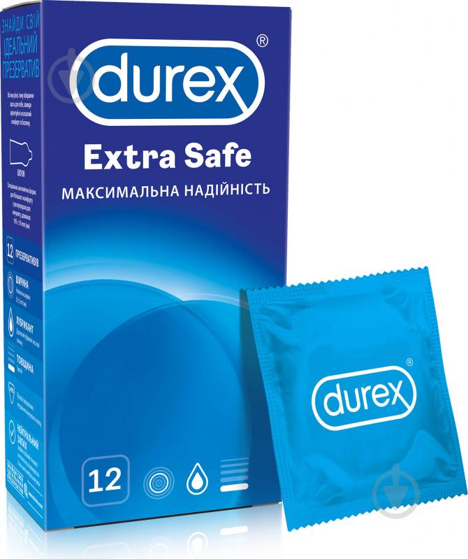 Презервативы Durex Extra Safe 12 шт. - фото 1