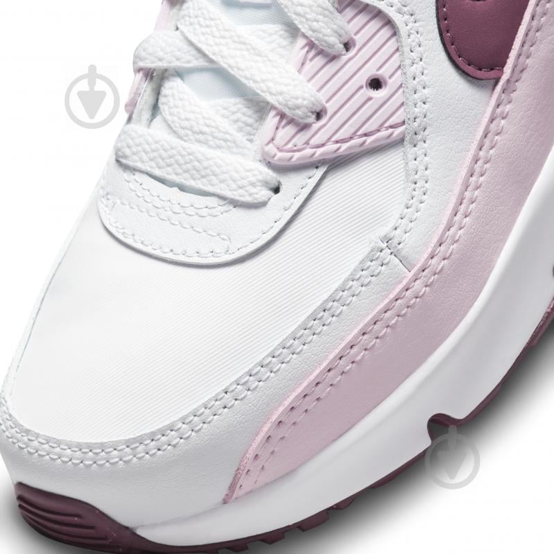 Кроссовки для девочек Nike AIR MAX 90 LTR (PS) CD6867-114 р.28,5 белые - фото 9