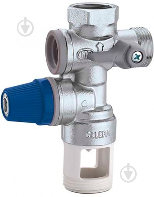 Група безпеки Caleffi O1/2" 4 kW + сифон O25/32) 7 бар - фото 1