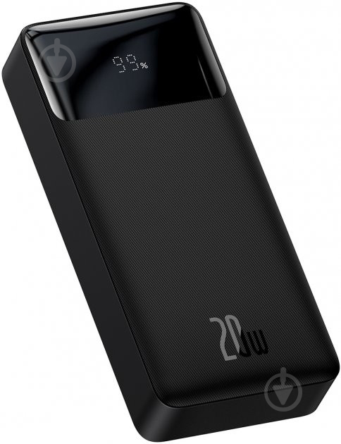 Повербанк BASEUS Power Bank Bipow PD 3.0 QC 3.0 20W 20000 mAh black (PPDML-M01) - фото 3