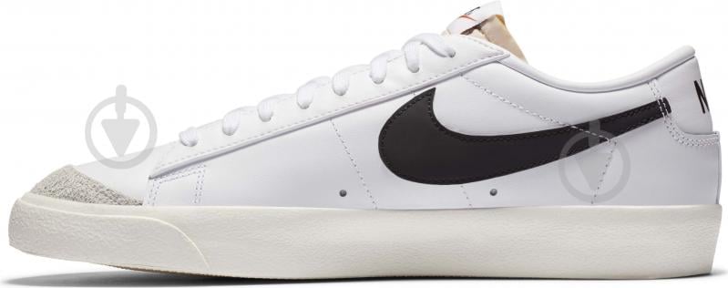 Кросівки чоловічі демісезонні Nike Blazer Low '77 Vintage DA6364-101 р.42,5 білі - фото 4