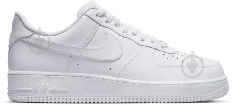 Кроссовки мужские демисезонные Nike AIR FORCE 1 '07 CW2288-111 р.40,5 белые - фото 1