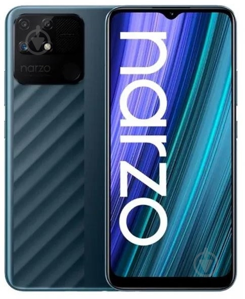 Смартфон realme Narzo 50A 4/128GB oxygen green (RMX3430) - фото 1 Смартфон realme Narzo 50A 4/128GB oxygen green (RMX3430) - фото 1