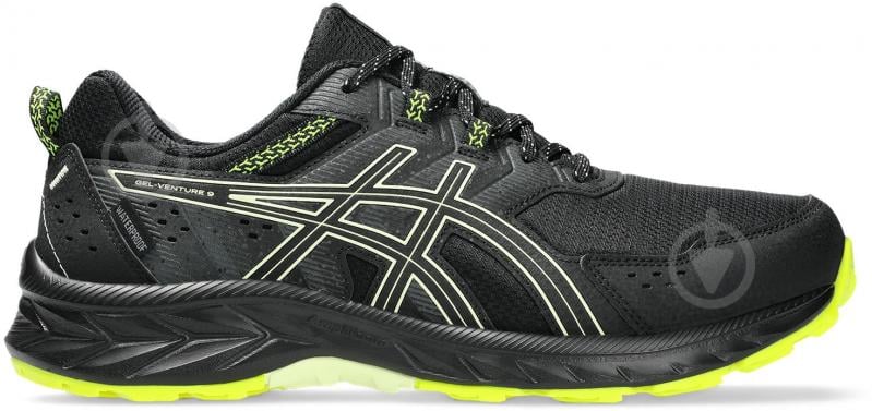 Кросівки чоловічі демісезонні Asics GEL-VENTURE 9 WATERPROOF 1011B705-003 р.44,5 чорні - фото 1