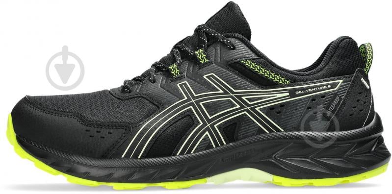 Кросівки чоловічі демісезонні Asics GEL-VENTURE 9 WATERPROOF 1011B705-003 р.44,5 чорні - фото 2