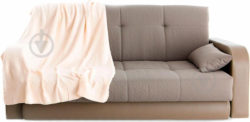 Плед Радуга 125x150 см молочный UP! (Underprice) - фото 1 Плед Радуга 125x150 см молочный UP! (Underprice) - фото 1