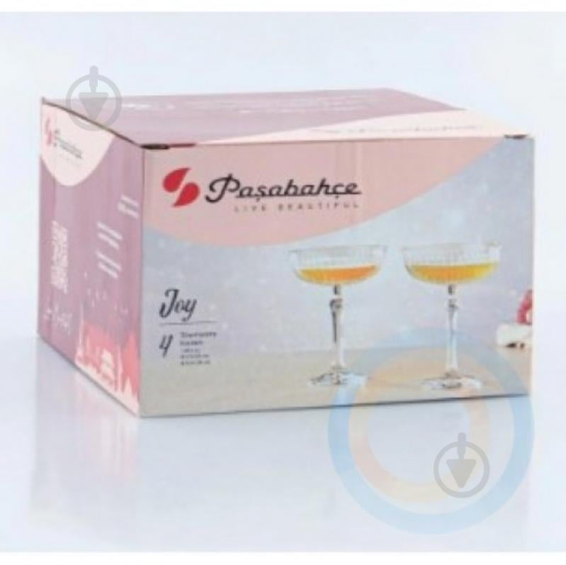 Набор бокалов для шампанского Pasabahce Joy 245 мл 4 шт. - фото 3 Набор бокалов для шампанского Pasabahce Joy 245 мл 4 шт. - фото 3