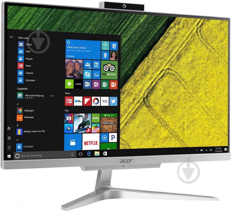 Моноблок Acer Aspire C22-865 21.5" (DQ.BBRME.013) silver - фото 2
