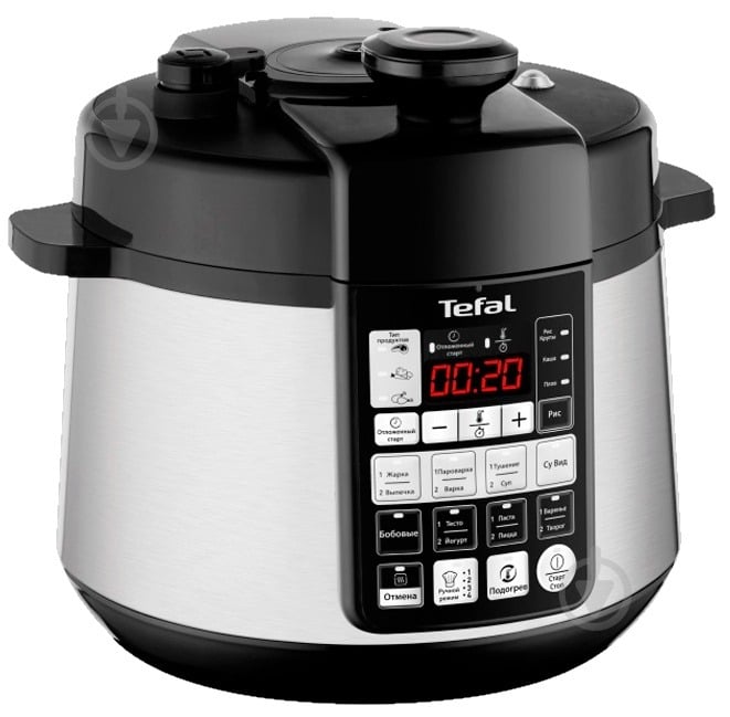 Мультиварка-скороварка Tefal Advanced Pressure Cooker CY621D34 - фото 3