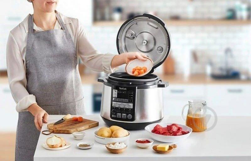 Мультиварка-скороварка Tefal Advanced Pressure Cooker CY621D34 - фото 16