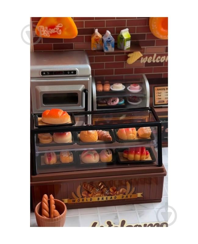 Ігровий набір SHANTOU YISHENG Мінідім пекарня 0417 - фото 7 Ігровий набір SHANTOU YISHENG Мінідім пекарня 0417 - фото 7