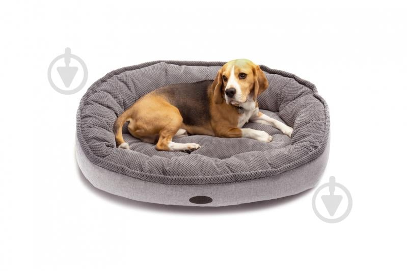 Лежак Harley and Cho Donut L Gray Soft Touch 95х70 см 3102862 - фото 5 Лежак Harley and Cho Donut L Gray Soft Touch 95х70 см 3102862 - фото 5