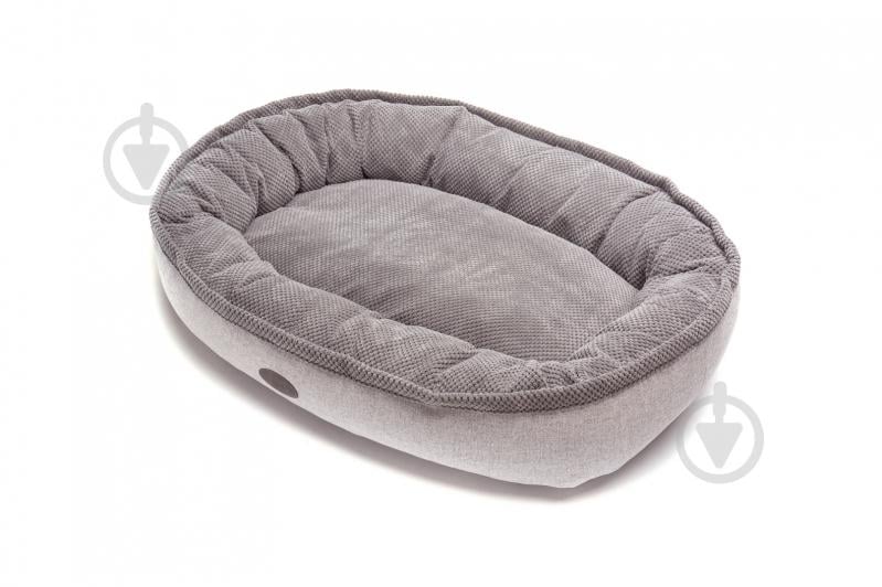 Лежак Harley and Cho Donut L Gray Soft Touch 95х70 см 3102862 - фото 3 Лежак Harley and Cho Donut L Gray Soft Touch 95х70 см 3102862 - фото 3
