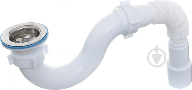 Сифон для поддона Ani Plast 1 1/2 "* 40 с гибкой трубой 40x50, E115EU - фото 1 Сифон для поддона Ani Plast 1 1/2 "* 40 с гибкой трубой 40x50, E115EU - фото 1