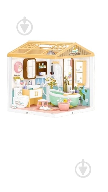 Ігровий набір SHANTOU YISHENG Мінідім ванна кімната 0416 - фото 2 Ігровий набір SHANTOU YISHENG Мінідім ванна кімната 0416 - фото 2