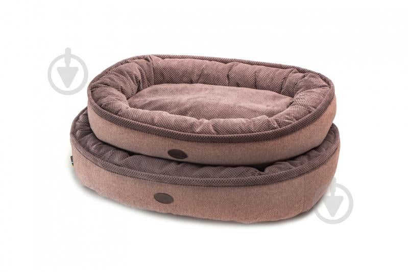 Лежак Harley and Cho Donut XL Brown Soft Touch 3102 - фото 1