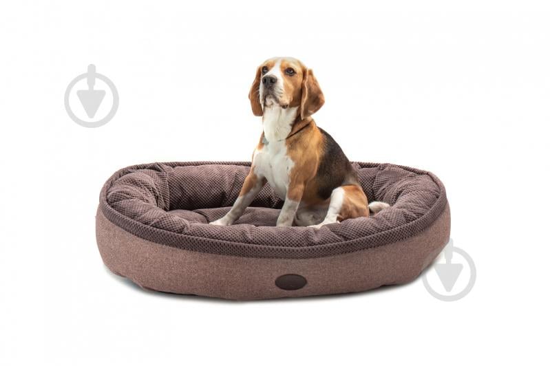 Лежак Harley and Cho Donut XL Brown Soft Touch 3102 - фото 2