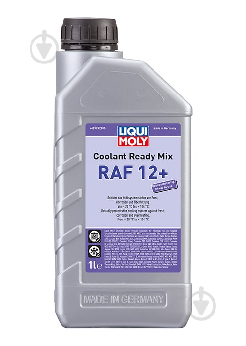 Антифриз Liqui Moly COOLANT READY MIX RAF12+ 1 л - фото 1