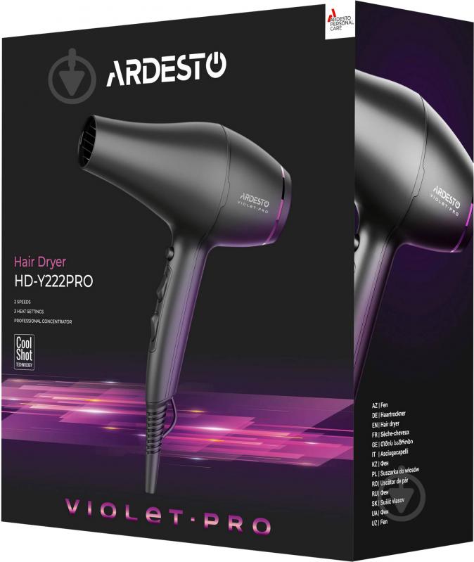 Фен Ardesto HD-Y222PRO - фото 7