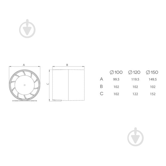 Вытяжной вентилятор AirRoxy aRc2 100 S (01-074) - фото 7