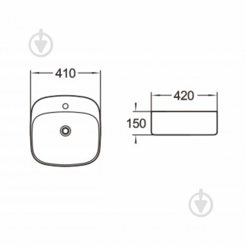 Умывальник Imprese I-LOD с06010703-41 - фото 2 Умывальник Imprese I-LOD с06010703-41 - фото 2