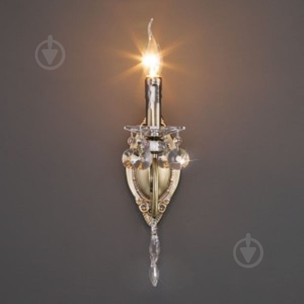 ВИТРИНА! Бра Strotskis Ravenna 1x60 Вт E14 бронзовый 10104/1 - фото 2