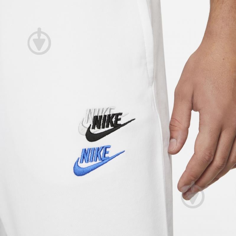 Брюки Nike M NSW SPE+ FLC CF PANT M FTA DD4676-100 р. M белый - фото 4