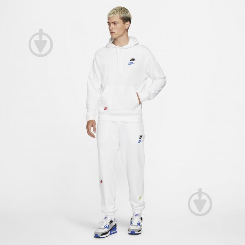 Брюки Nike M NSW SPE+ FLC CF PANT M FTA DD4676-100 р. M белый - фото 8