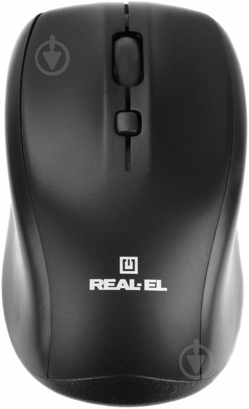 Мышь REAL-EL RM-310 Wireless black - фото 1