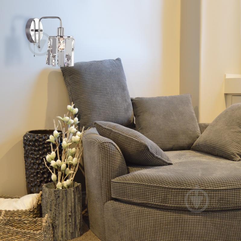 ВИТРИНА! Бра Strotskis Scoppio 1x40 Вт E14 хром 10101/1 - фото 6