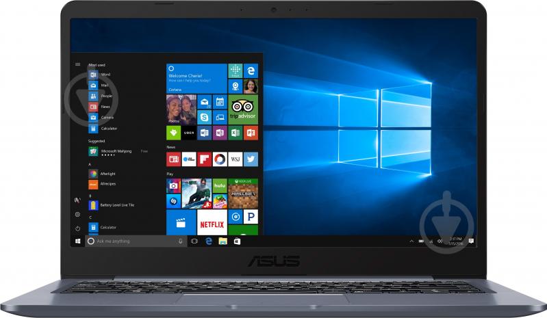 Ноутбук Asus E406MA-EB003T 14" (90NB0J81-M04010) grey - фото 1