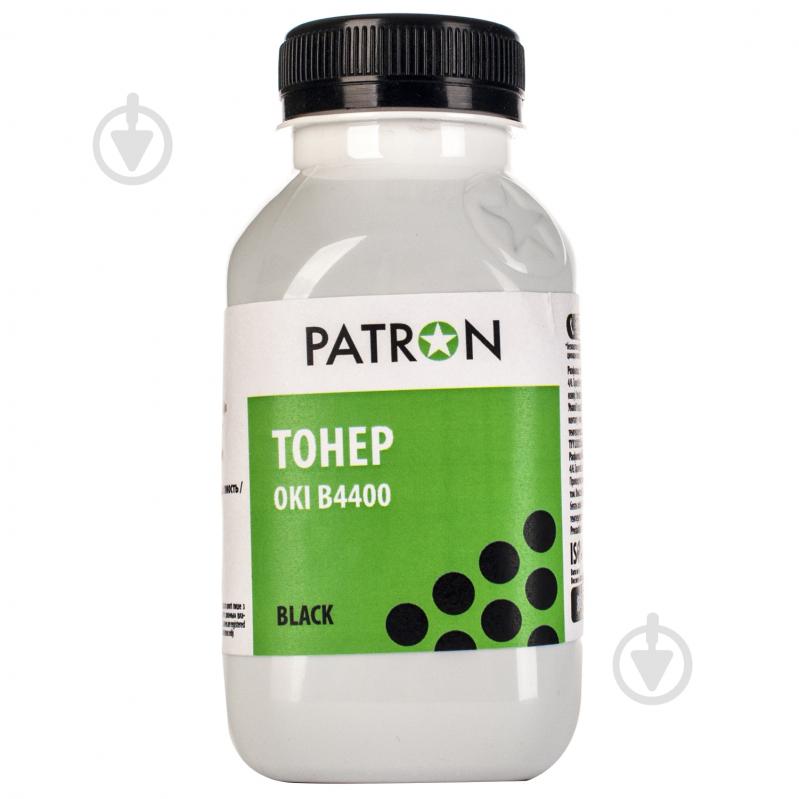 Тонер Patron Oki B4400 флакон 80 г (PN-OB4400-080) black - фото 2