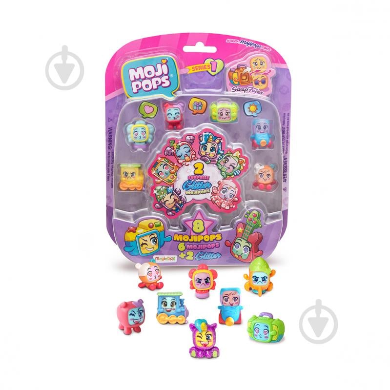 Игрушка Moji Pops Набор фигурок MOJI POPS – ВЕЛИКОЛЕПНАЯ ВОСЬМЕРКА PMP1B816IN00 - фото 2