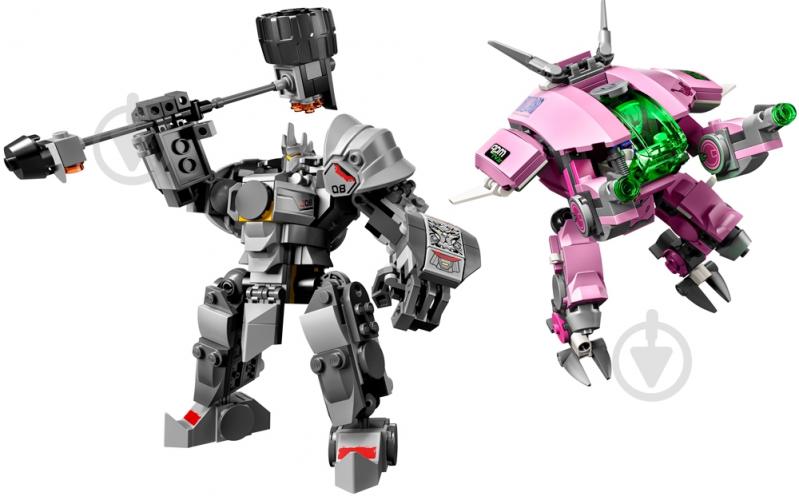 Конструктор LEGO Overwatch D.Va і Рейнгардт 6250955 - фото 6