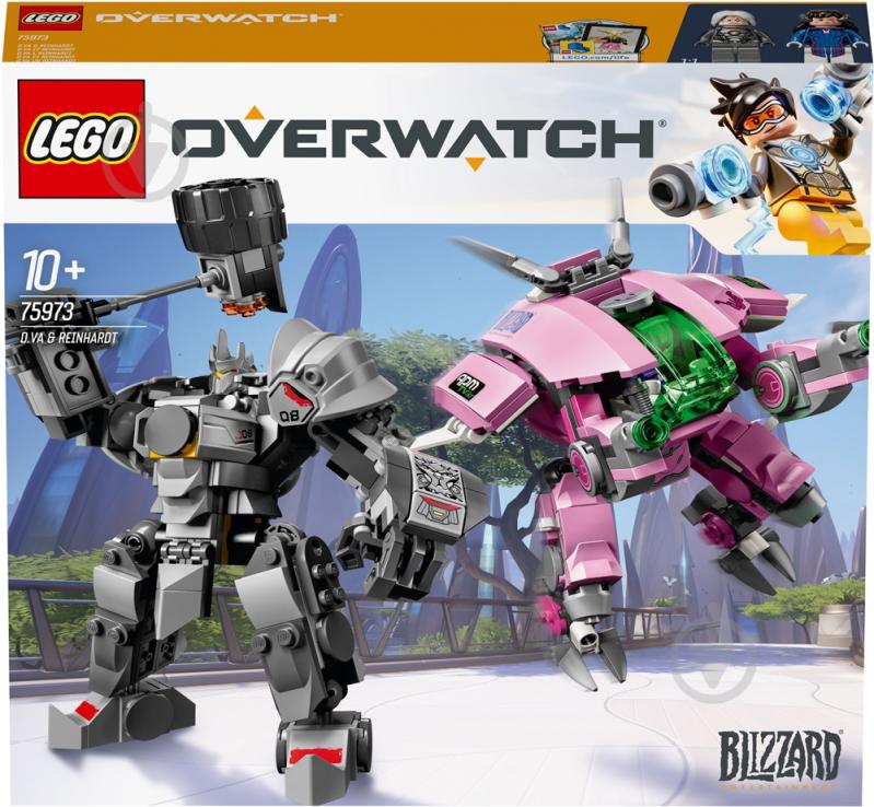 Конструктор LEGO Overwatch D.Va і Рейнгардт 6250955 - фото 2