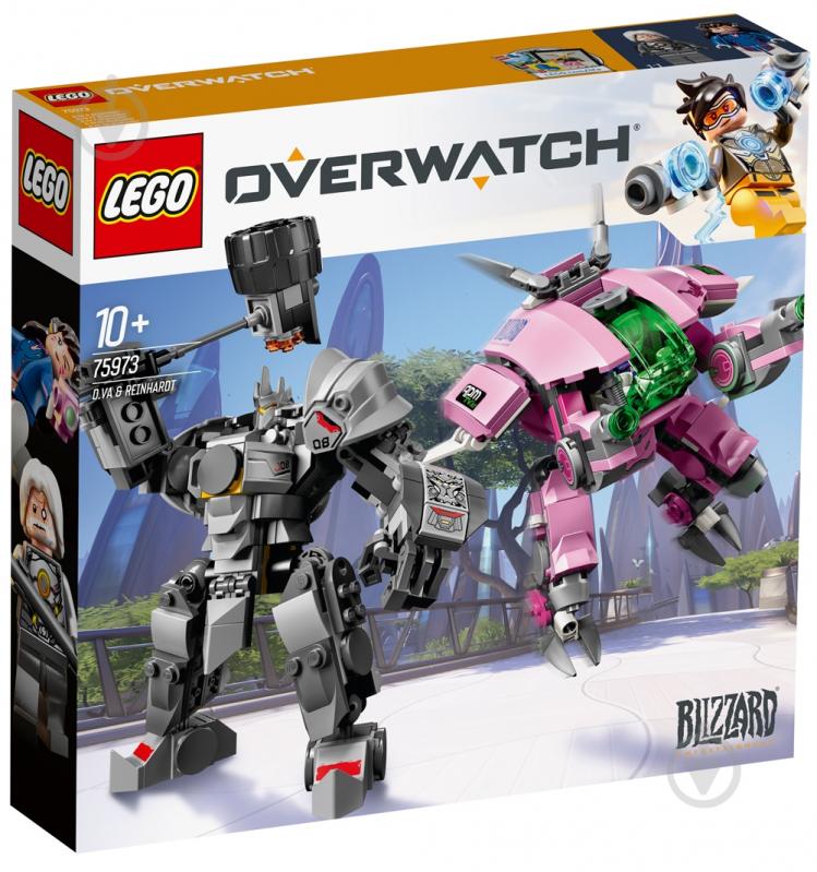 Конструктор LEGO Overwatch D.Va і Рейнгардт 6250955 - фото 1